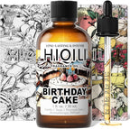 HIQILI Birthday Cake Fragrance Oil for Diffusers, Candle & Soap Making, Add to Aromatic Air Freshener Spray, Premium Grade - 1Fl Oz