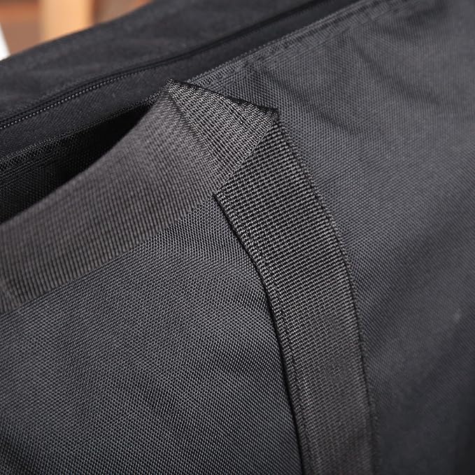 JJRING Dacron Light Weight Large Size Art Portfolio Tote Bag, 33'' x 43'' for 32'' x 42'' Black Carring Storage Case For Poster, Sketching and Drawing