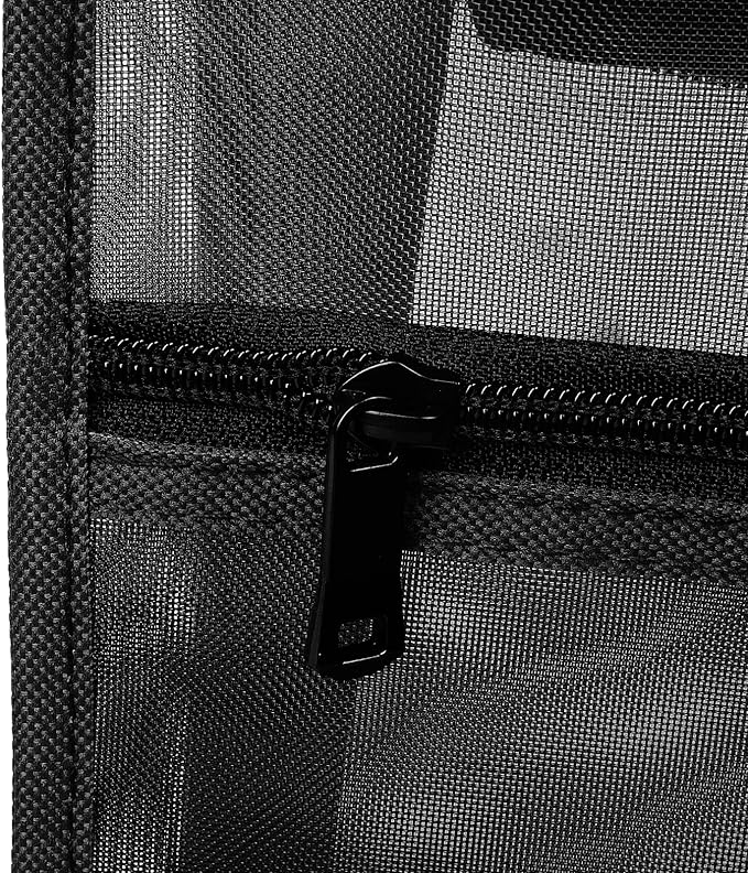 Art Portfolio Bag 18 x 12 Inch, Poster Storage Bag with Handle and Zipper Organizer Transparent Bag for Posters Board, Painting Book, Bulletin Boards, Watercolor Sketchbook