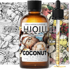 HIQILI Coconut Fragrance Oil for Home Diffuser, Ideal for Making Candle, Soap, Body Spray, Women's Perfume, Creamy Scents - 1 Fl Oz
