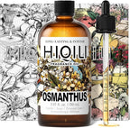 HIQILI Osmanthus Fragrance Oil, for Body Spray, Diffuser Use, Candle, Soap, and Women Perfume Making, Scented Essential Oil - 5.07 Fl Oz