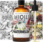 HIQILI Watermelon Fragrance Oil for Candle & Soap Making, DIY Fruity Perfume, Bath Bombs, Long-Lasting Diffuser Oil, Skin Care - 5.07 Fl Oz