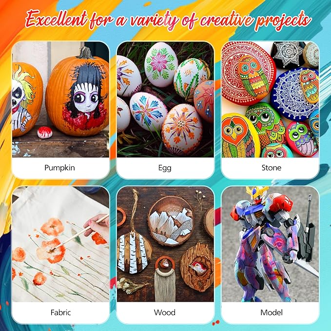 100 Colors Watercolor Paint Set with 4 Brushes, Portable Travel Water Color Kit with Carrying Case, Palette and Accessories, Art Supplies Gift for Artists Adults Painters Beginners