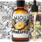 HIQILI Pineapple Fragrance Oil for Diffuser, Soaps, Bath Bombs, Candles Making, Bright Scents for Home, Car & Office - 1 Fl Oz