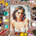 FIXSMITH Stretched White Blank Canvas - 18x24 Inch, 4 Pack,Primed Large Canvas,100% Cotton,5/8 Inch Profile of Super Value Pack for Acrylics,Oils & Other Painting Media