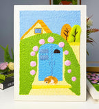 clberni Punch Needle Kit, Punch Needle Embroidery kit, Needlepoint Kits for Adults