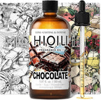 HIQILI Chocolate Fragrance Oil for DIY Candle, Soap & Bath Salts Making, Long Lasting Scents for Home Essential Oil Diffuser - 5.07 Fl Oz