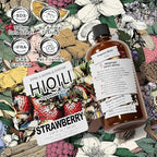 HIQILI Strawberry Fragrance Oil for Diffuser Use, Great for Candle, Soap, Body Butter Making, DIY Fruity Scent Perfume - 5.07 Fl Oz