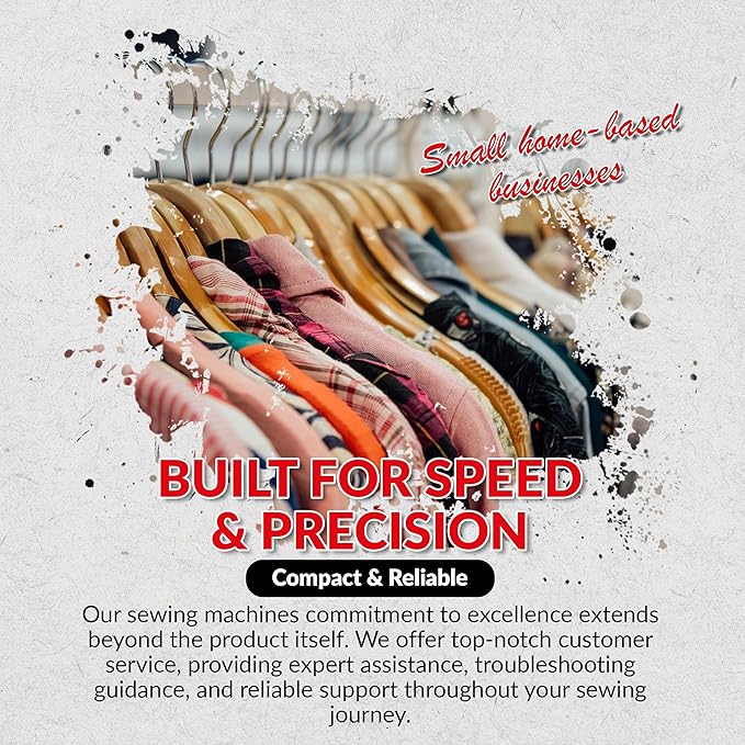 Bernette B44 Funlock Overlock Serger Sewing Machine | Threads Bundle, Scissors, Rotary Cutter, Needles, Foldable Cutting Mat | Heavy Duty Stitching & Quilting Performance | Beginners to Professional