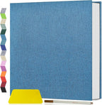 Popotop Photo Album Self Adhesive Scrapbook Album for 4x6 5x7 8x10 Pictures DIY Photo Book as Scrapbooking Supplies Kits, Birthday Gifts for Women Mom Wedding Baby Family Travel