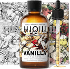 HIQILI Vanilla Fragrance Oil for Body Spray, Diffuser Use, Essential Oil for Candle, Soap, and Women Perfume Making - 1 Fl Oz