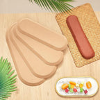 Sunnychicc 5 Pcs Ceramic Mold for Clay Wooden Pottery Clay Molds for Pottery Ceramic Plate for Slump Tools for Handbuilding Craft(Oval,11.61-16.34")