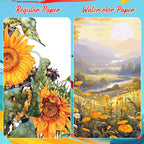 100 Colors Watercolor Paint Set with 4 Brushes, Portable Travel Water Color Kit with Carrying Case, Palette and Accessories, Art Supplies Gift for Artists Adults Painters Beginners