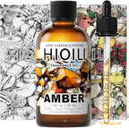 HIQILI Amber Fragrance Oil for Candle, Perfume, Soap Making, Hotel Scents for Essential Oil Diffuser & Aromatherapy - 1 Fl Oz