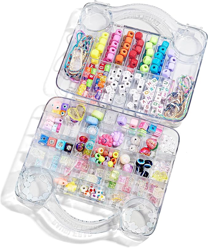 BaubleBar Ultimate DIY Bag Charm Kit | Oprah’s Favorite Things | Great for a Gift, Party, or Family Activity | Keychain Jewelry Making Kit with Beads | DIY Customizable Crafts for All Ages