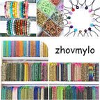 4MM 180pcs Mixed Color Selenite Gypsum Beads Natural Stone Round Loose Beads for Jewelry Making DIY Bracelet Necklace 2 Strands 32"