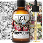HIQILI Strawberry Fragrance Oil for Diffuser Use, Great for Candle, Soap, Body Butter Making, DIY Fruity Scent Perfume - 1 Fl Oz
