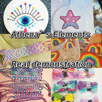 Athena’s Elements Embroidery Floss | Rainbow Thread for Embroidery, Cross Stitch Thread, Customized Independent Packaging（100 Colors）(Mermaid Color Palettes)
